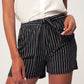 Women's Multi Patterned Elastic Shorts