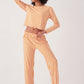 Long Sleeve Striped Pajamas Set