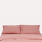 Classic Percale Duvet Cover- Peach