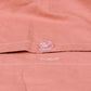 Classic Percale Duvet Cover- Peach