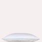 Classic Percale - Duvet Cover Set - White with Jade Green Piped Edge