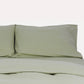 Classic Percale Duvet Cover- Sage Green