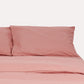 Classic Percale - Core Bedding Set - Peach