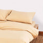Classic Percale Duvet Cover - Creme Brule