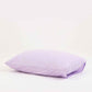 Sateen Stripe - Core Bedding Set - Lilac & Grey