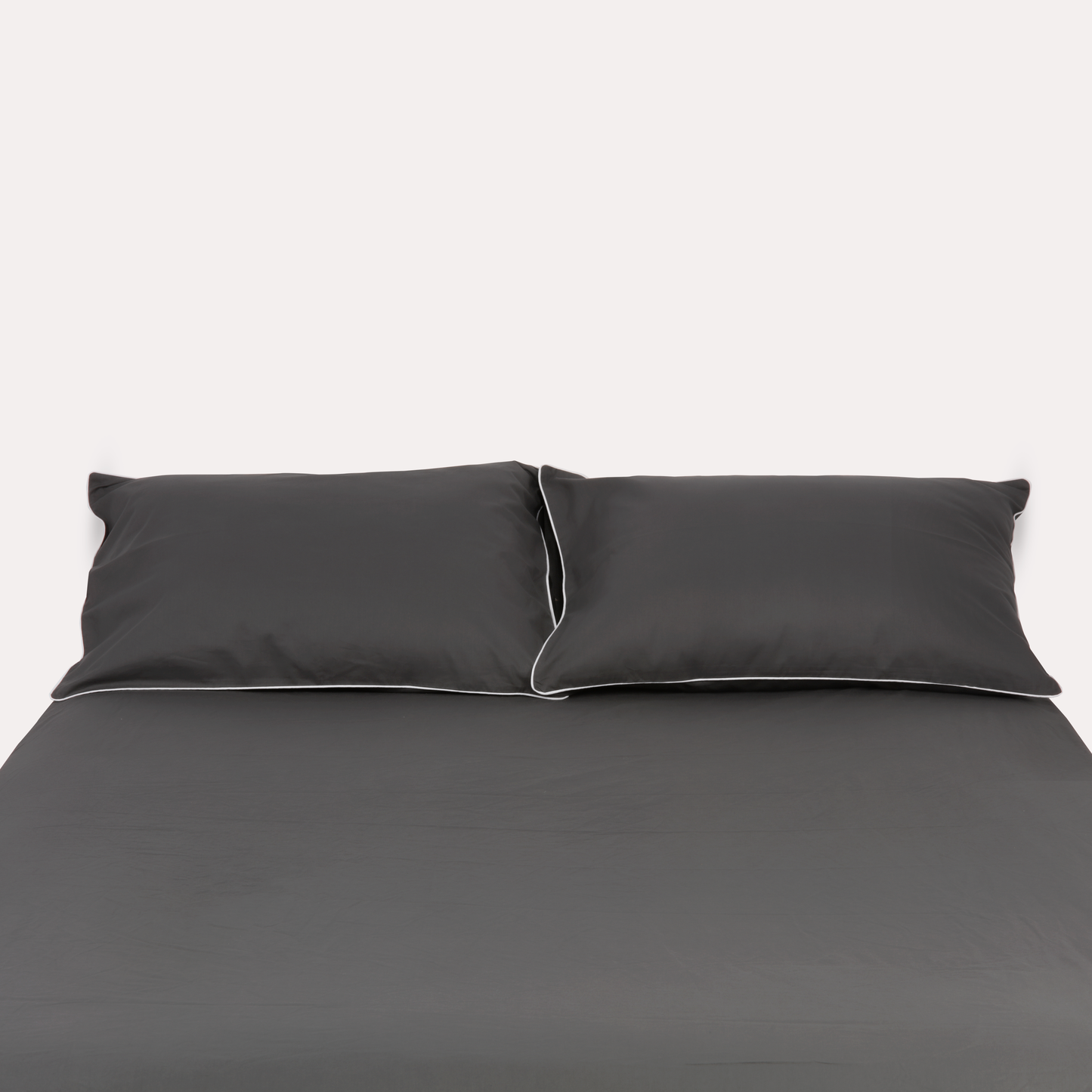 Classic Percale Fitted Sheet- Anthracite