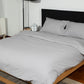 Classic Percale Duvet Cover - Grey