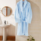 Spa Cotton Bathrobe - Blue - Ocoza