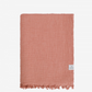 Cocoon Muslin Cotton Throw - Apricot & Ginger Snap