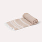 Recycled Cotton Peshtemal Towel - Beige