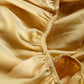 Lavish Sateen Fitted Sheet - Gold