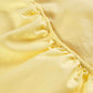 Lavish Sateen Fitted Sheet - Yellow