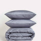 Lavish Sateen - Duvet Cover Set - Dark Grey