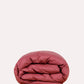 Classic Percale Duvet Cover - Carmine